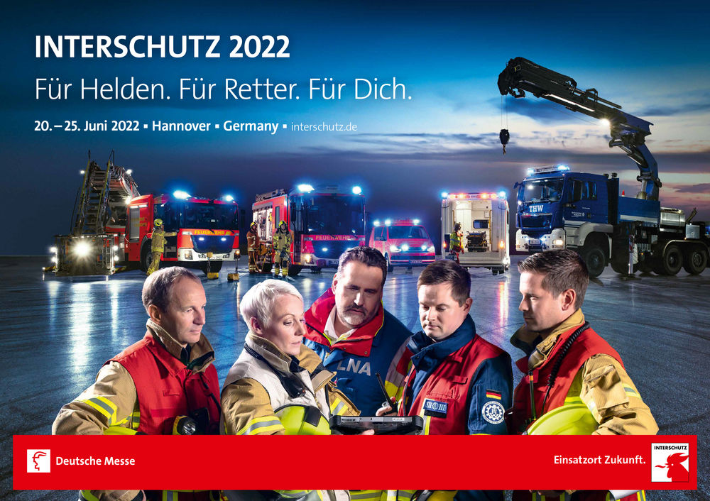 INTERSCHUTZ 2022 Plakat Gruppe A1 DE Kopie